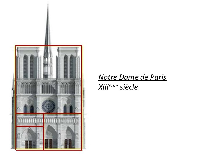 Notre Dame de Paris XIIIème siècle 
