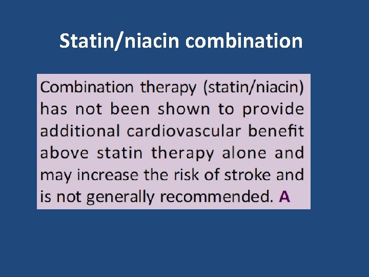 Statin/niacin combination 
