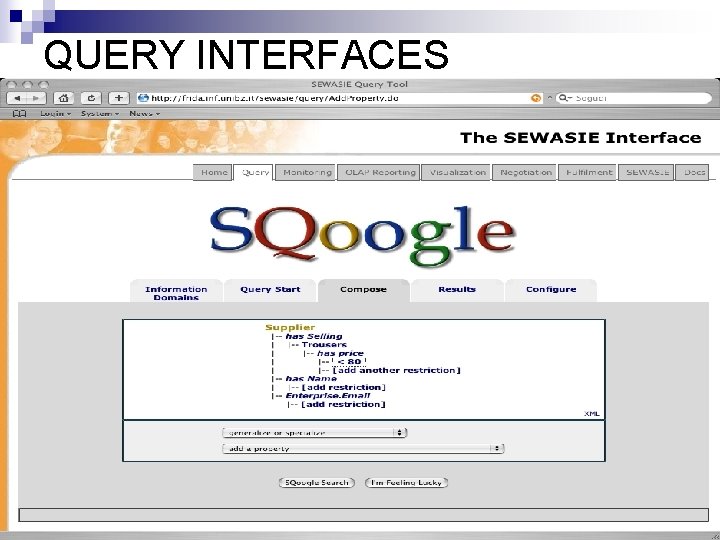 QUERY INTERFACES 