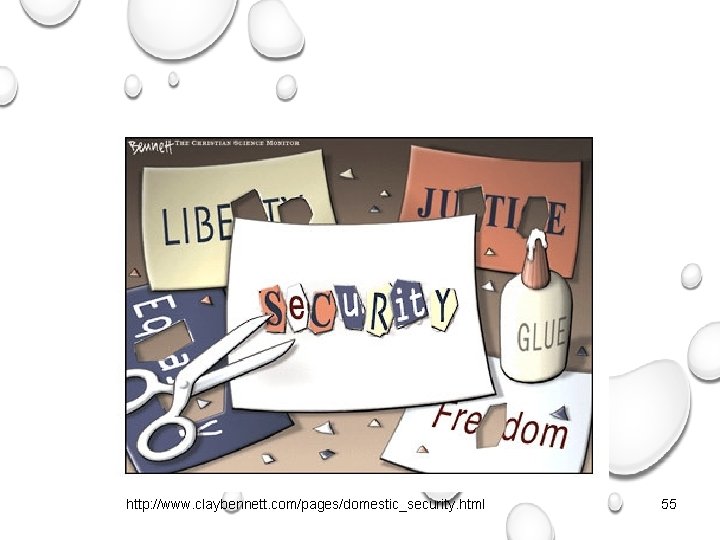 http: //www. claybennett. com/pages/domestic_security. html 55 