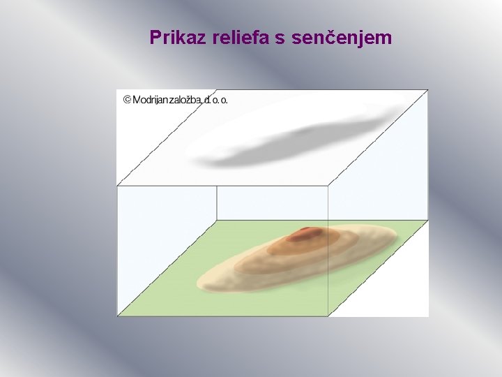 Prikaz reliefa s senčenjem Prikaz reliefa s senčenjem