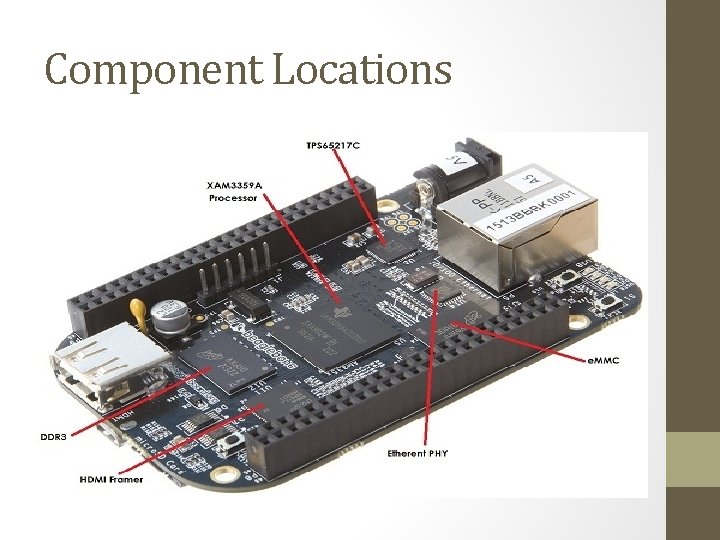 Component Locations 