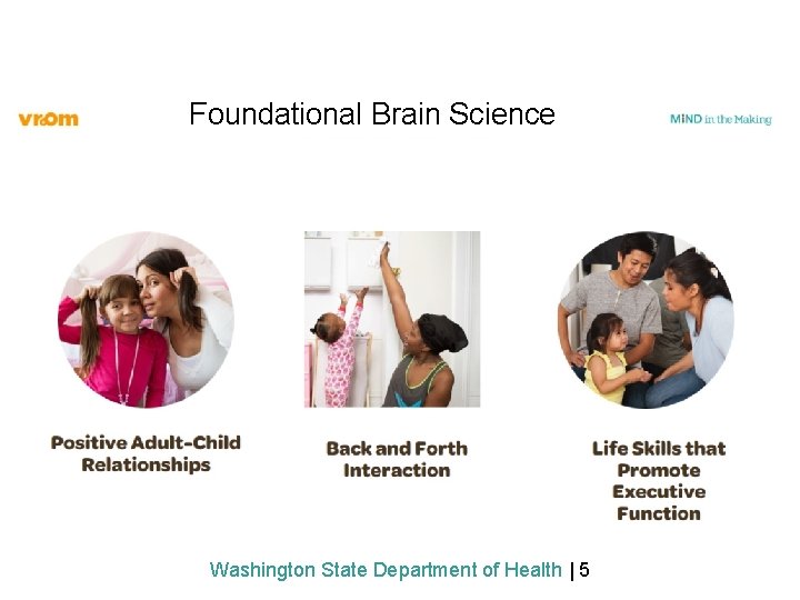 Foundational Brain Science Washington State Department of Health | 5 