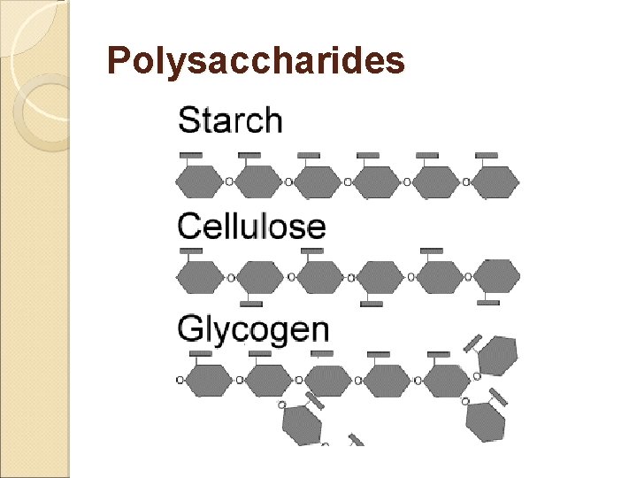 Polysaccharides 