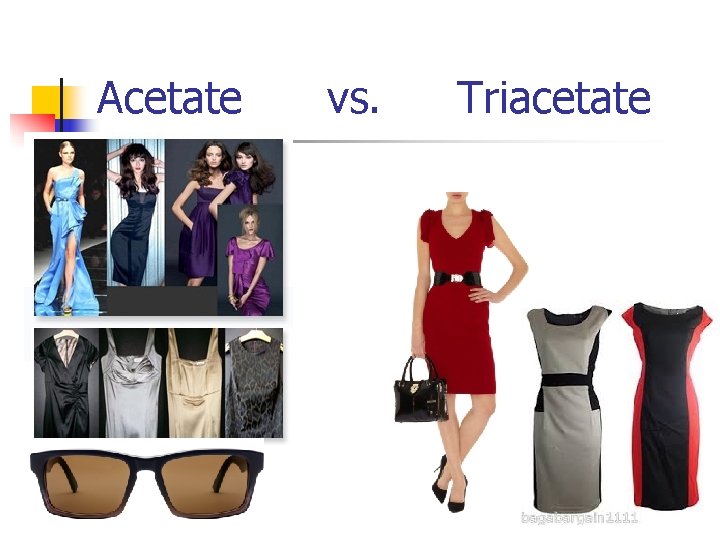 Acetate vs. Triacetate 