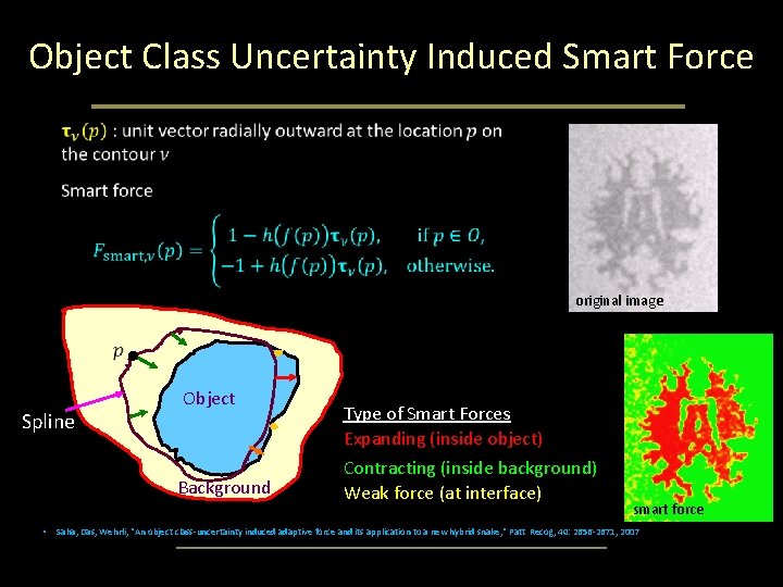 Object Class Uncertainty Induced Smart Force original image Spline Object Background • Type of Object Class Uncertainty Induced Smart Force original image Spline Object Background • Type of