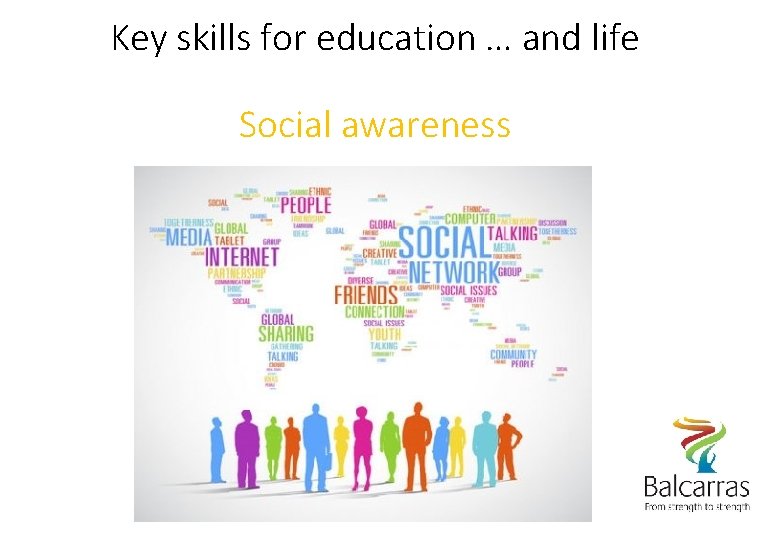 Key skills for education … and life Social awareness 