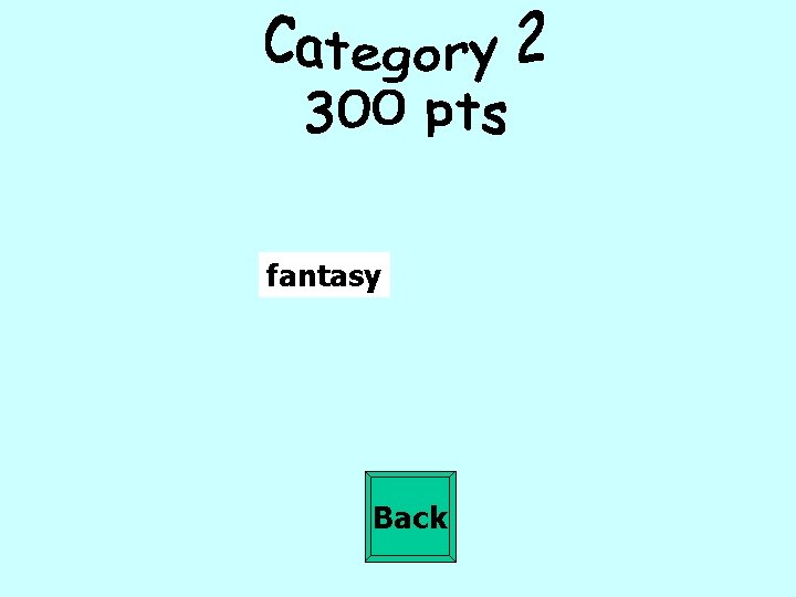 fantasy Back 