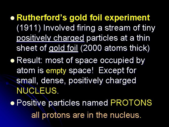 Brief History of Atomic Theory 1 st atomic