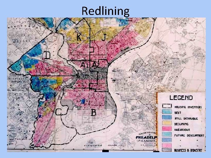Redlining 