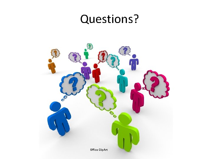 Questions? Office Clip. Art 