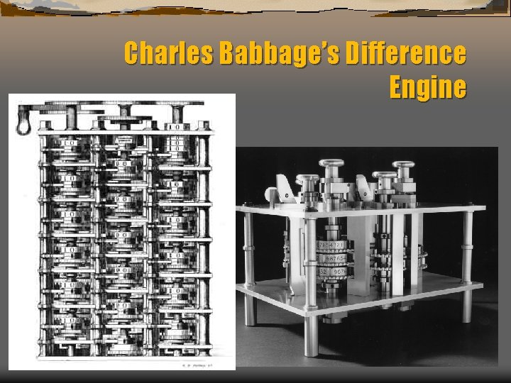 Charles Babbage’s Difference Engine 