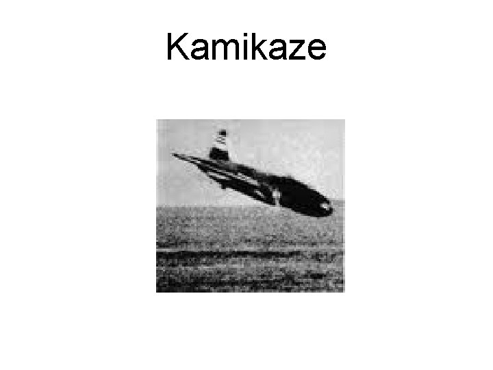 Kamikaze 