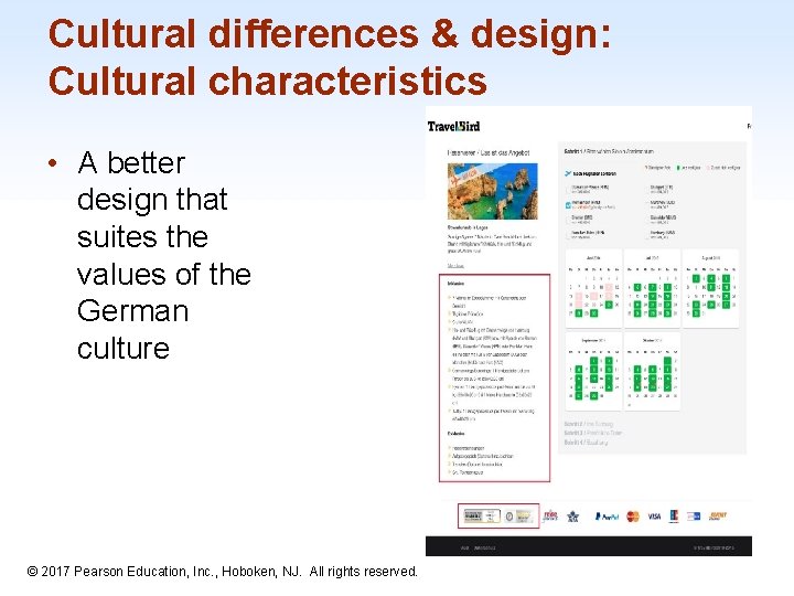 Cultural differences & design: Cultural characteristics • A better design that suites the values