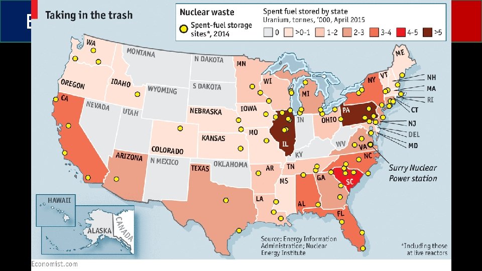 Environmental Policy Nuclear Waste Policies The govt has tons of nuclear waste that needs