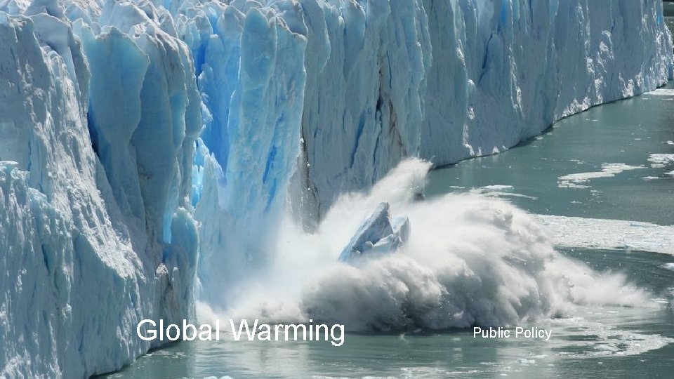 Global Warming Public Policy 