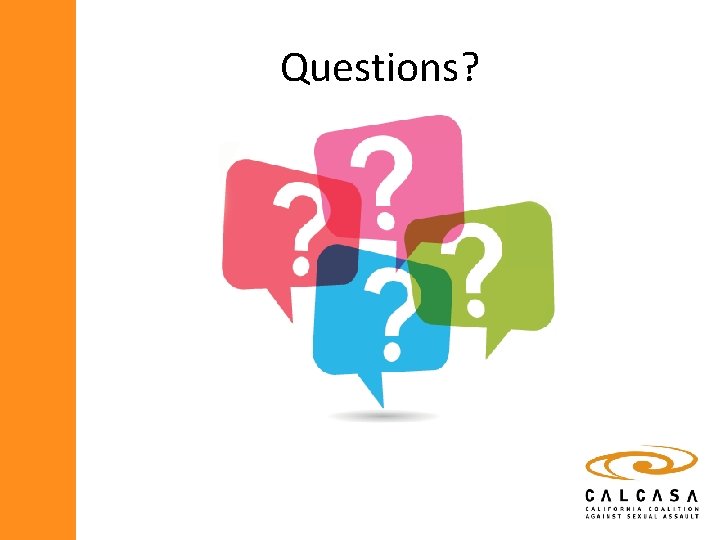 Questions? 