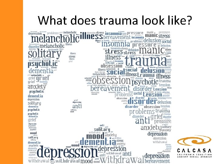 What does trauma look like? 