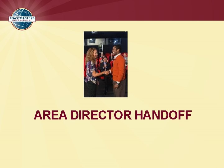 AREA DIRECTOR HANDOFF 