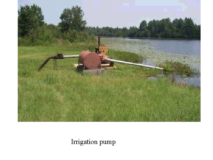 Irrigation pump 