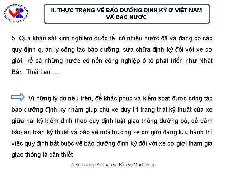 II. THỰC TRẠNG VÊ BA O DƯƠ NG ĐI NH KY Ơ VIÊ T