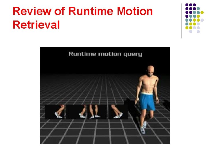 Review of Runtime Motion Retrieval 
