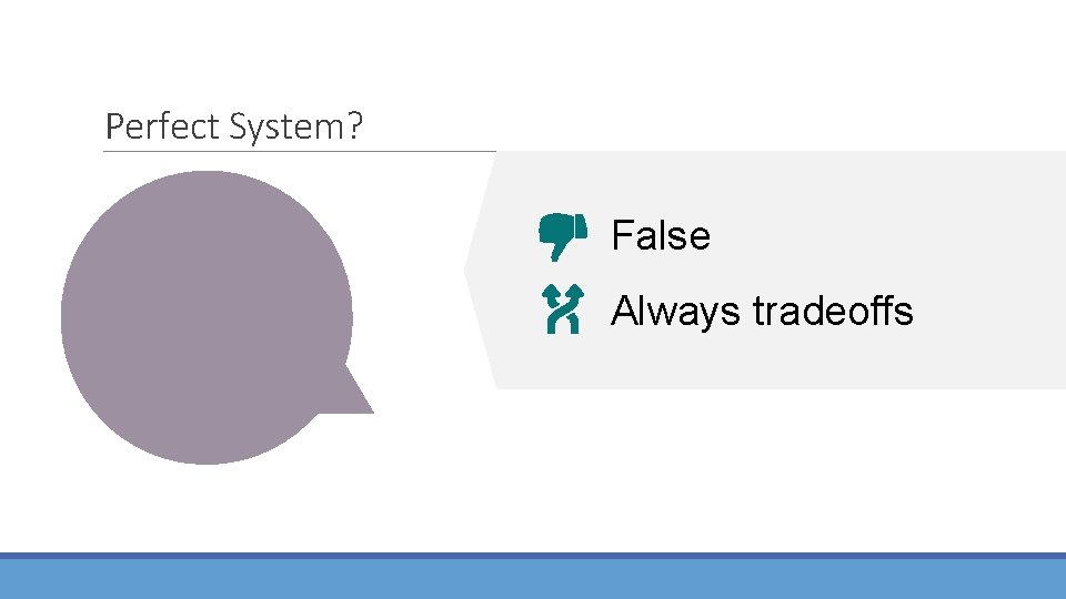 Perfect System? Can I design the perfect chargeback system for my company? False Always