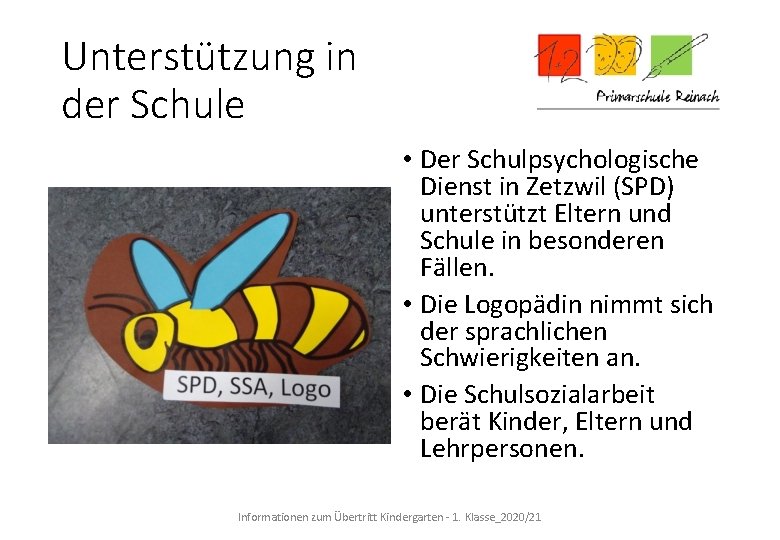 Unterstützung in der Schule • Der Schulpsychologische Dienst in Zetzwil (SPD) unterstützt Eltern und