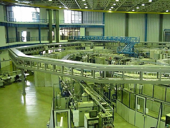 X-ray sources Synchrotron Advantages 10 -4 - 10 -5 rad divergence (3 -5 mm