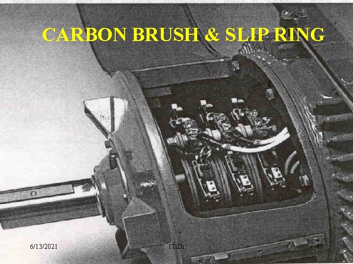 CARBON BRUSH & SLIP RING 6/13/2021 ITi. Di 47 