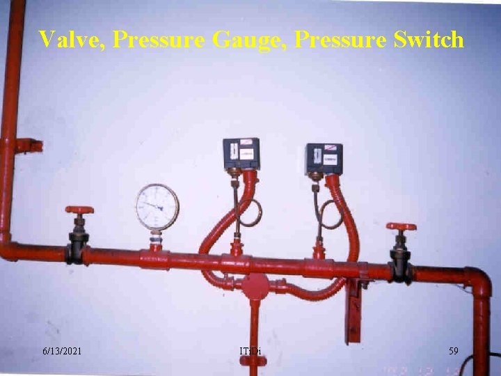 Valve, Pressure Gauge, Pressure Switch 6/13/2021 ITi. Di 59 