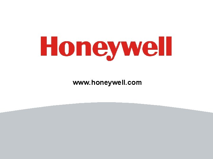 www. honeywell. com 
