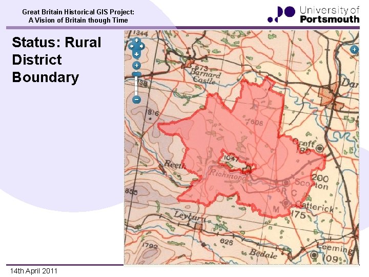 Great Britain Historical GIS Project: A Vision of Britain though Time Status: Rural District