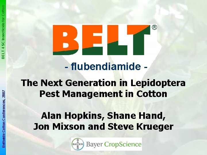 belt insecticide