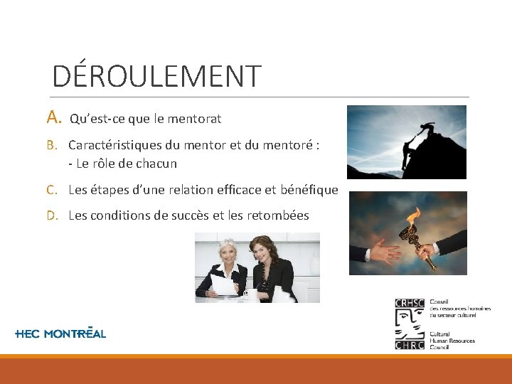 Talent de Leader WEBINAIRE 1 LA RELATION MENTORALE