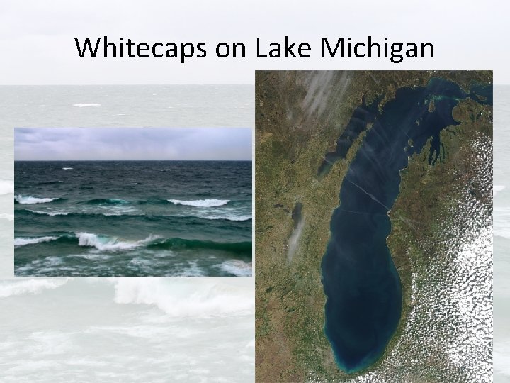 Whitecaps on Lake Michigan 