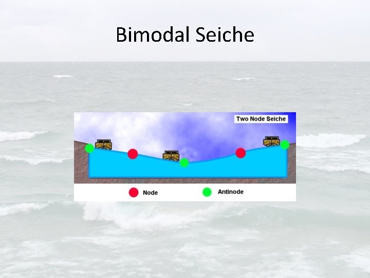 Bimodal Seiche 