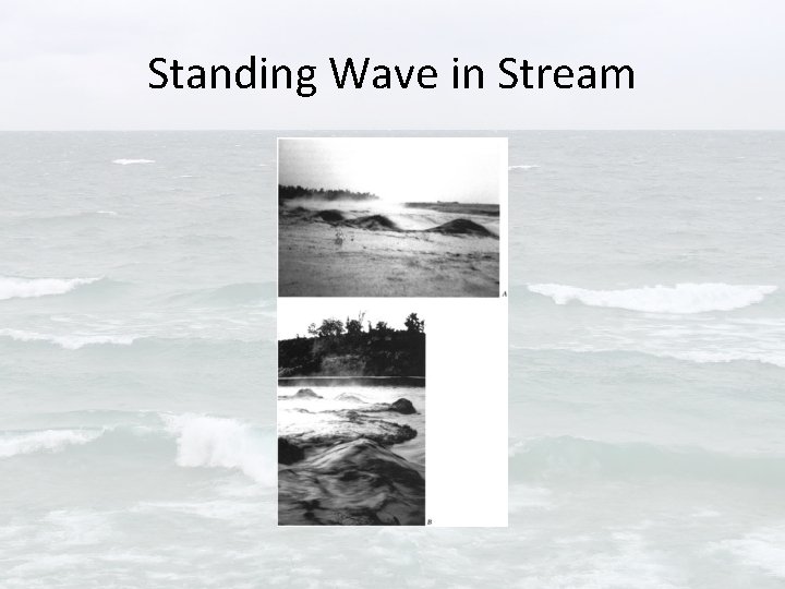 Standing Wave in Stream 