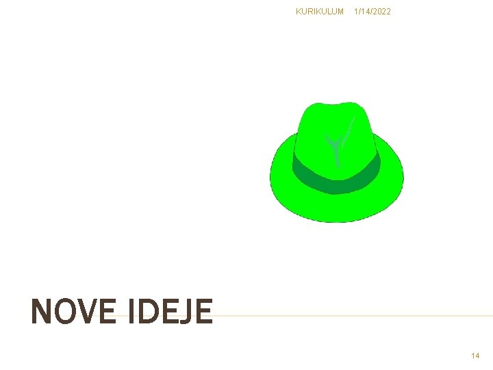 KURIKULUM 1/14/2022 NOVE IDEJE 14 
