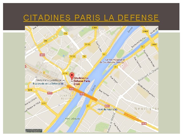 CITADINES PARIS LA DEFENSE 