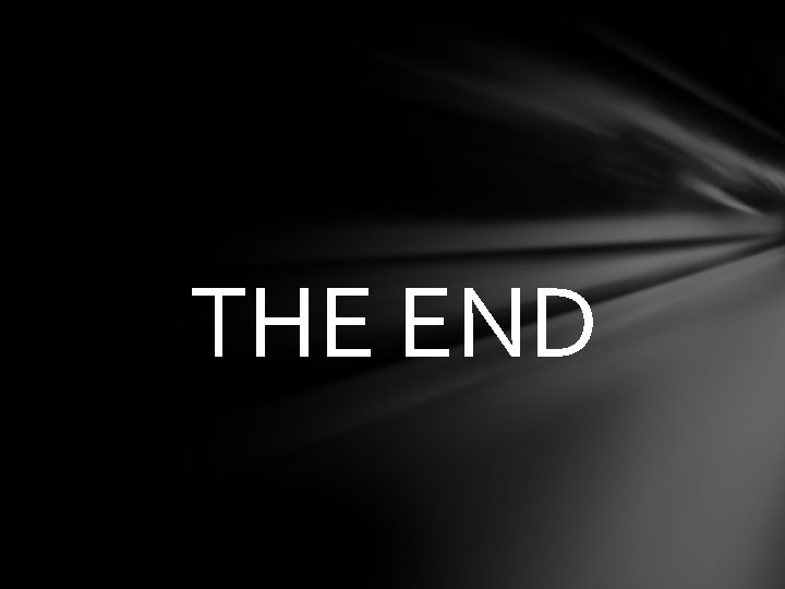 THE END 