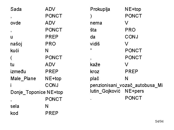 Sada ADV , PONCT ovde ADV , PONCT u PREP našoj PRO kući N