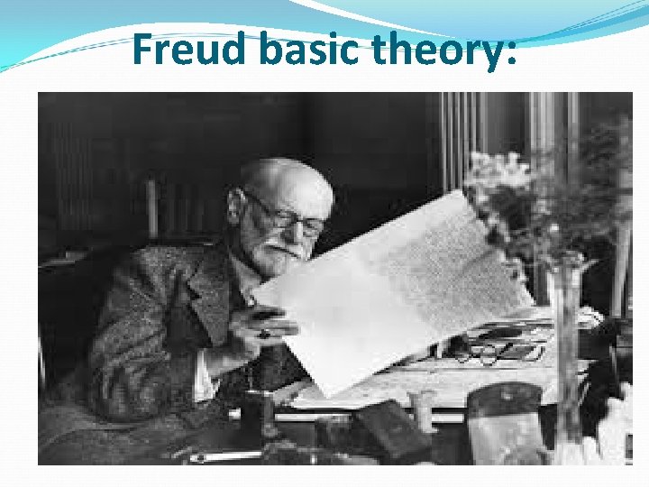 Freud basic theory: 