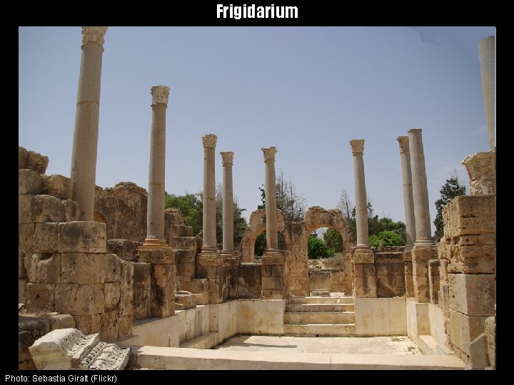 Frigidarium Photo: Sebastia Giralt (Flickr) 