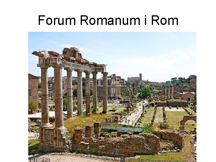 Forum Romanum i Rom 