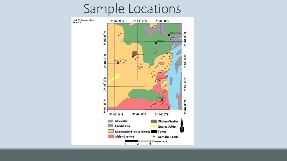 Sample Locations 