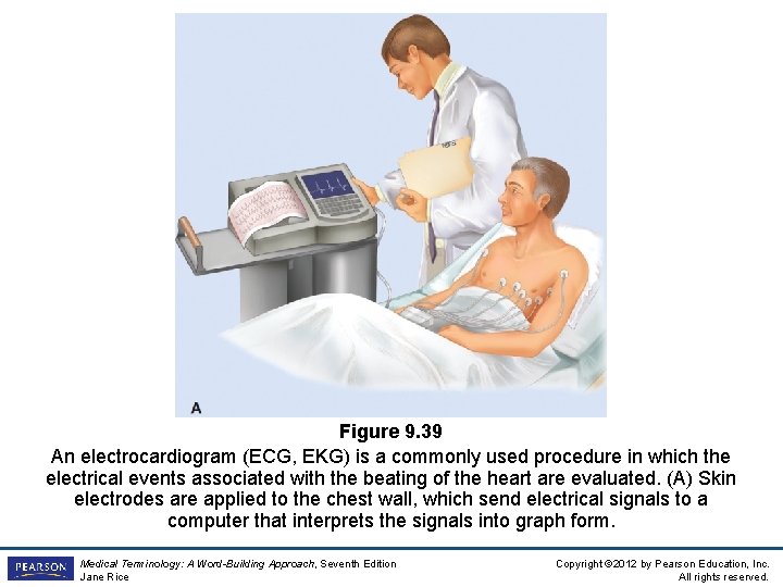 Figure 9. 39 An electrocardiogram (ECG, EKG) is a commonly used procedure in which