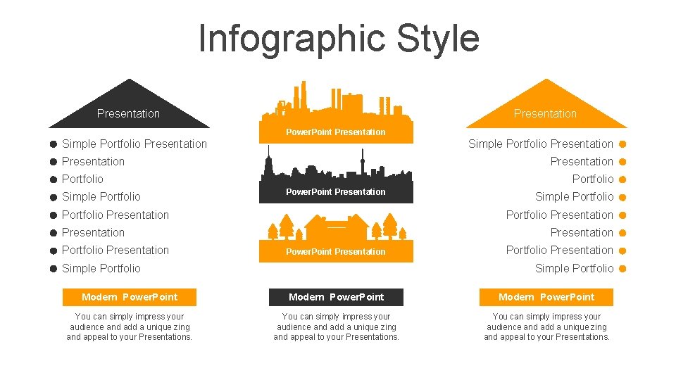 Infographic Style Presentation Power. Point Presentation Simple Portfolio Presentation Portfolio Simple Portfolio Power. Point