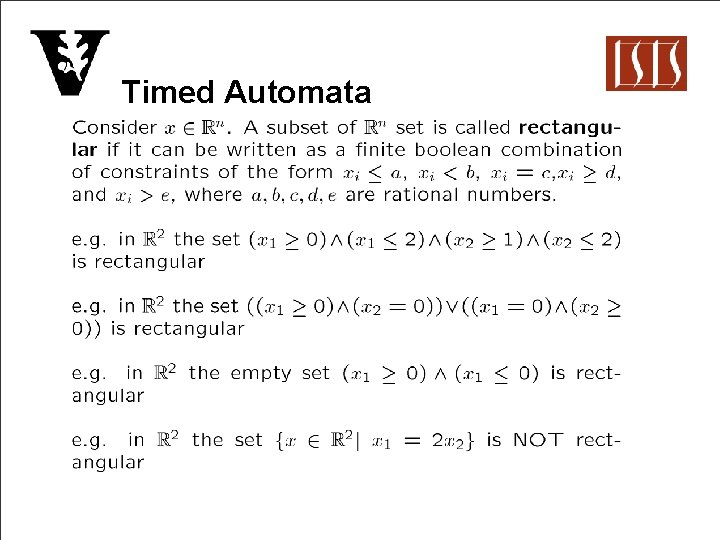 Timed Automata 
