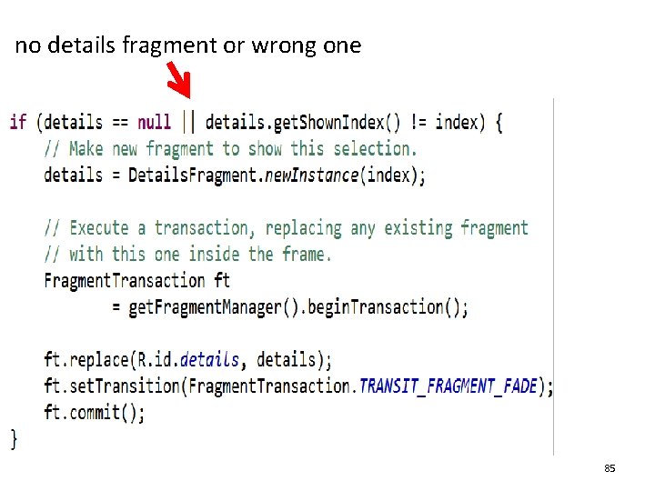 no details fragment or wrong one 85 
